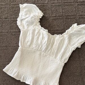 Peasant style blouse